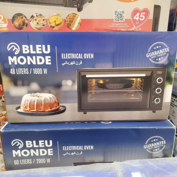 Four Blue monde 48L ventilé 1600W Four Blue monde 48L ventilé 1600W