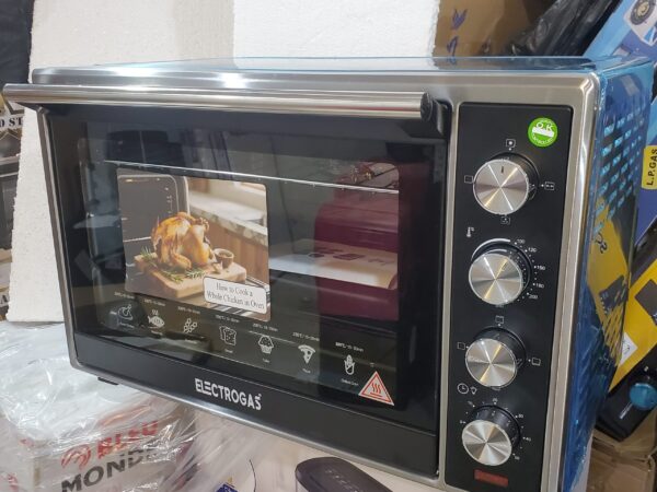 Four ELECTROGAS 65L ventilé tourné Broche inox Four ELECTROGAS 65L ventilé tourné Broche inox