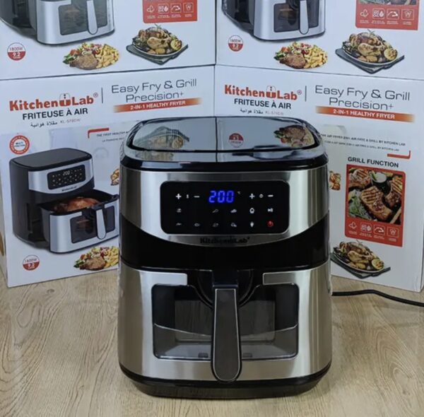Friteuse sans Huile KitchenLab 9.2L Easy Fry & Grill Precision 1800W Friteuse sans Huile KitchenLab 9.2L Easy Fry & Grill Precision 1800W