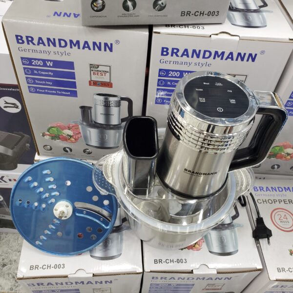 Hachoir Brandmann Digital inox 200W CH-003 Hachoir Brandmann Digital inox 200W CH-003