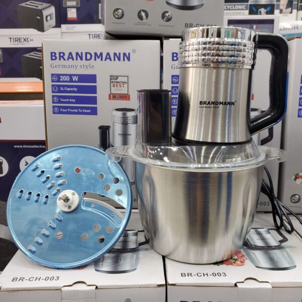 Hachoir Brandmann Digital inox 200W CH-003 Hachoir Brandmann Digital inox 200W CH-003