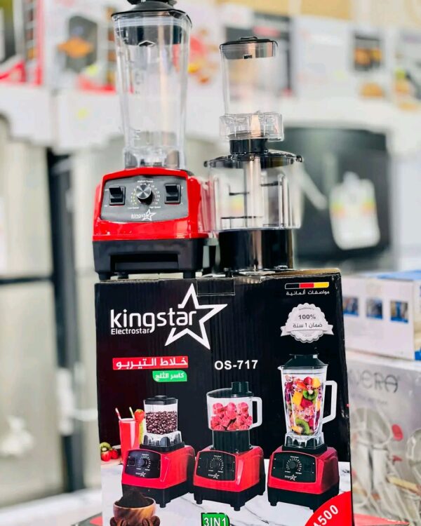 Kingstar 3 En 1 Blender Turbo