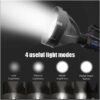 Lampe Torche W590 Rechargeable Avec Power Bank et Trépied