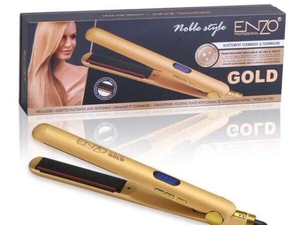 Lisseur professionnel 1280°F pour Kératine et protéin ENZO GOLD EN-3981 Lisseur professionnel 1280°F pour Kératine et protéin ENZO GOLD EN-3981