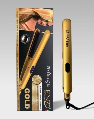 Lisseur professionnel 1280°F pour Kératine et protéin ENZO GOLD EN-3981 Lisseur professionnel 1280°F pour Kératine et protéin ENZO GOLD EN-3981