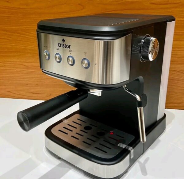Machine À Café À Bras Capsule 20 Bar Capacité 1,5L Marque Cristor Machine À Café À Bras Capsule 20 Bar Capacité 1,5L Marque Cristor