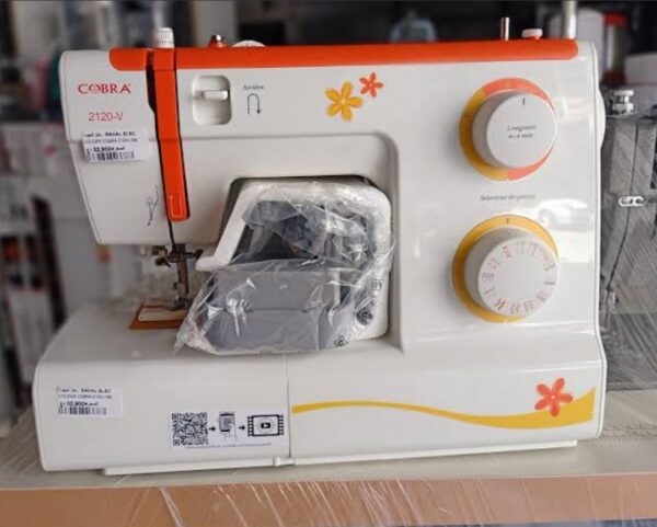 Machine à Coudre Multifonction Points Variés avec Marche Arrière Cobra 2120-V Machine à Coudre Multifonction Points Variés avec Marche Arrière Cobra 2120-V