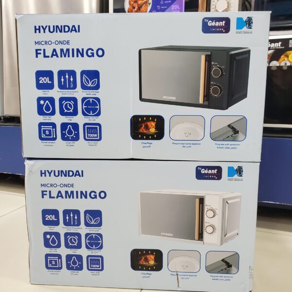 Micro-ondes HYUNDAI Flamingo 20L 700W Micro-ondes HYUNDAI Flamingo 20L 700W