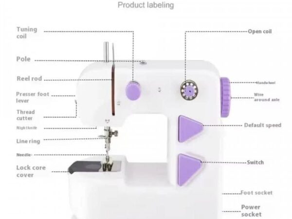 Mini sewing machine JYSM-303 Mini sewing machine JYSM-303