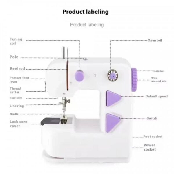 Mini sewing machine JYSM-303 Mini sewing machine JYSM-303