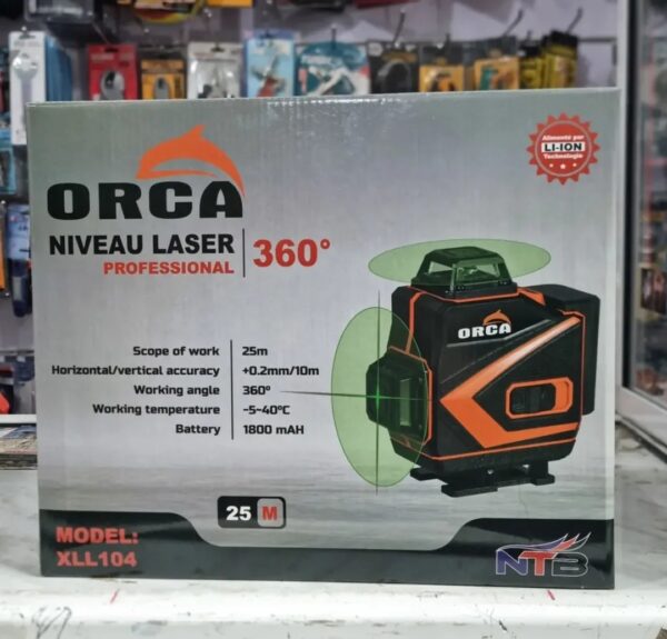 Niveau laser orca 4d avec tripied Niveau laser orca 4d avec tripied