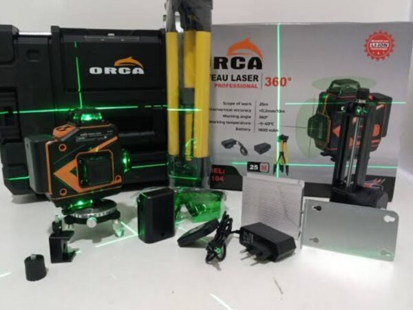 Niveau laser orca 4d avec tripied Niveau laser orca 4d avec tripied