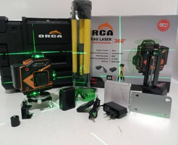 Niveau laser orca 4d avec tripied Niveau laser orca 4d avec tripied