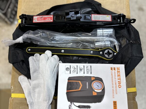 Pack cric mazda 2ton + accessoires avec gonfler bettro be0172 Pack cric mazda 2ton + accessoires avec gonfler bettro be0172