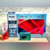 Pack tv Géant 32p + démo star sat + support tv sm Pack tv Géant 32p + démo star sat + support tv sm