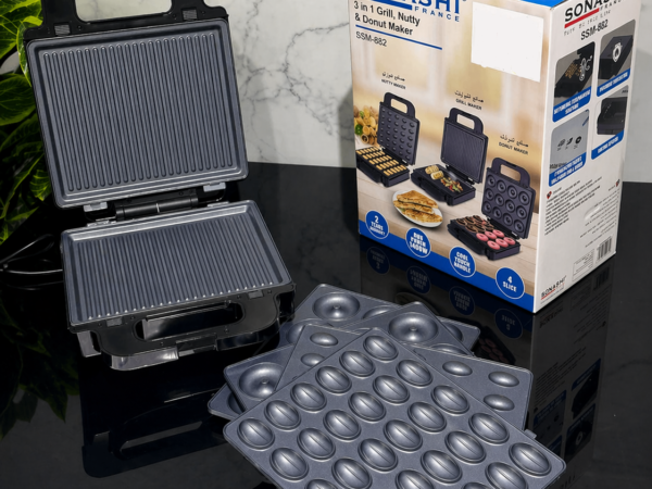Panineuse Sonashi 3en1 GM SSM-882 Panineuse Sonashi 3en1 GM SSM-882