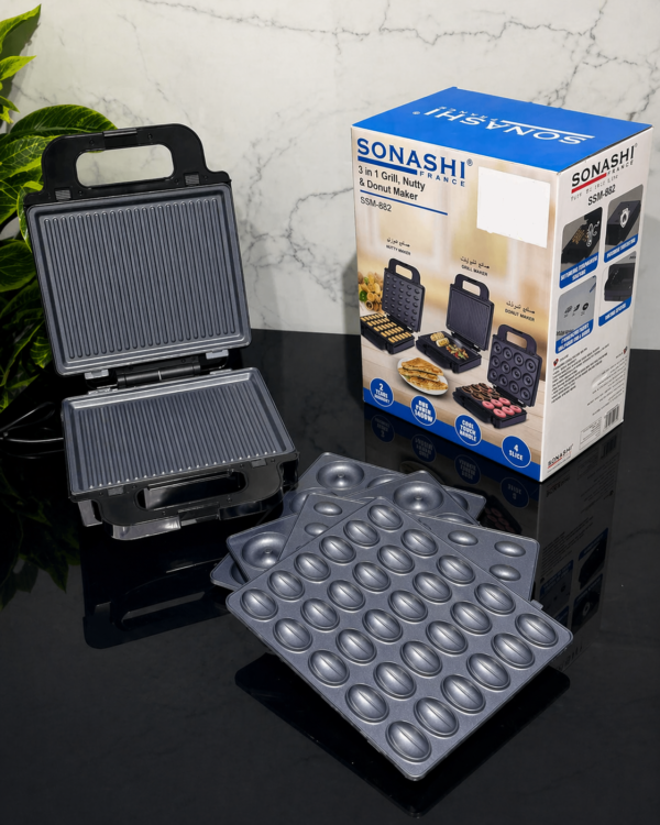 Panineuse Sonashi 3en1 GM SSM-882