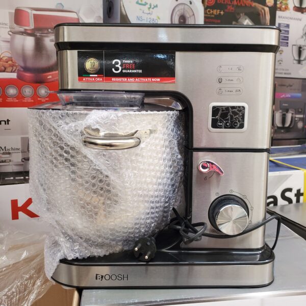 Pétrin BOOSH inox 10L 2200W LH-208S