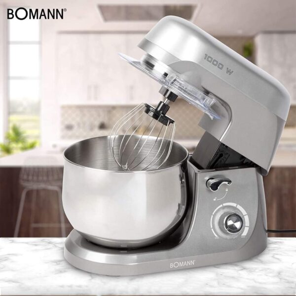 Pétrin Bomann 6009CB 5L 2.5kg 1000W Pétrin Bomann 6009CB 5L 2.5kg 1000W