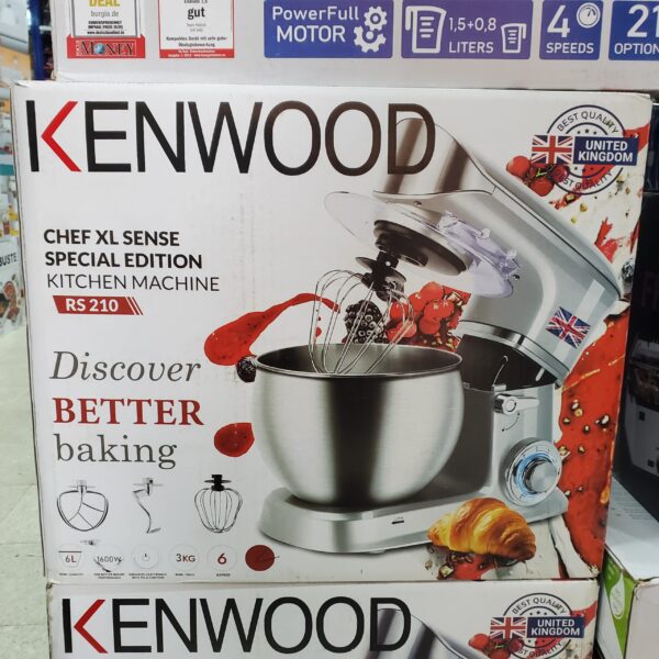 Pétrin KENNOOD 1600W 6L 6 vitesse RS210 Pétrin KENNOOD 1600W 6L 6 vitesse RS210