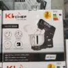 Pétrin kitchef écran 7L 2000W Double crochets kt-9975 Pétrin kitchef écran 7L 2000W Double crochets kt-9975
