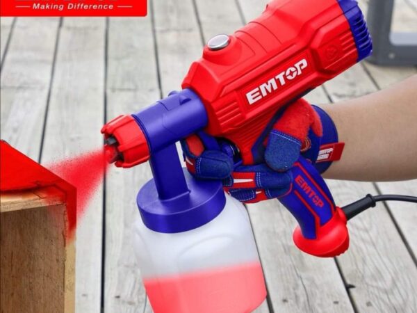 Pistolet à peinture EMTOP 450W Pistolet à peinture EMTOP 450W