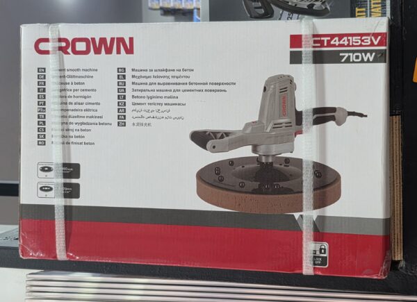 Ponceuse a béton 710W CROWN CT44153V Ponceuse a béton 710W CROWN CT44153V