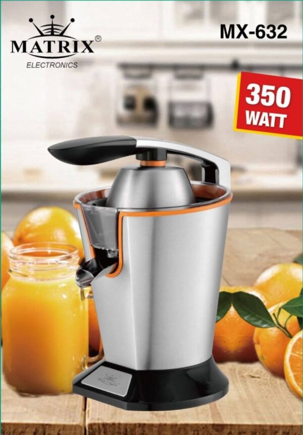 Presse-agrumes Pro inox 350W Matrix MX-632 Presse-agrumes Pro inox 350W Matrix MX-632