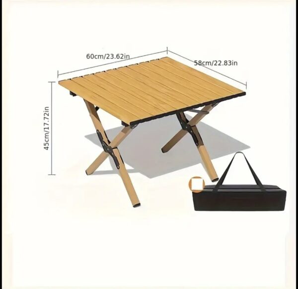 Table de Pique-Nique Pliable en Alliage d'Aluminium 60cm Table de Pique-Nique Pliable en Alliage d'Aluminium 60cm