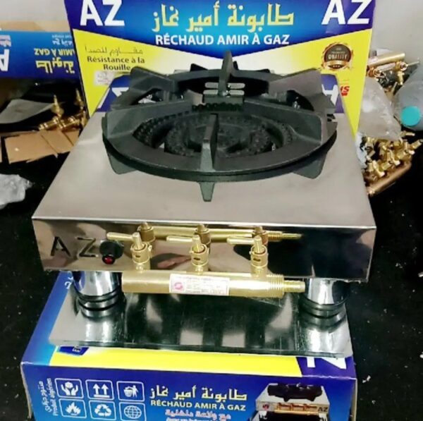 Tabouna inox 3 feux avec briquet intégré CURREN ساعة يد رجالية فاخرة