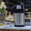 Thermos 2.5L inox isotherme à pompe VITREX