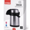 Thermos 2.5L inox isotherme à pompe VITREX