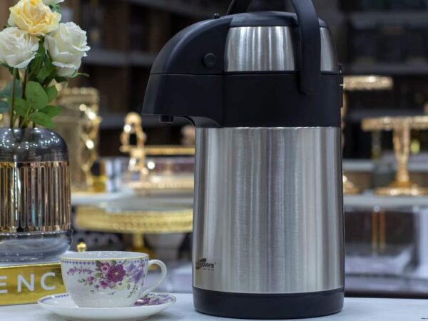 Thermos 2.5L inox isotherme à pompe VITREX Thermos 2.5L inox isotherme à pompe VITREX