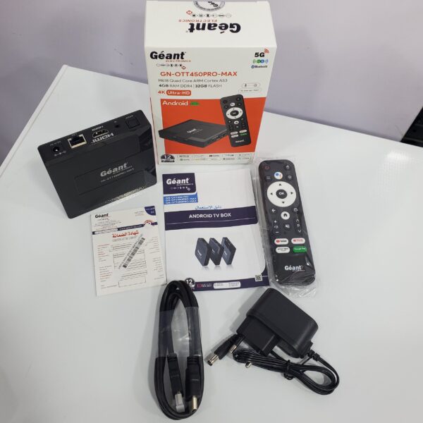 Tv Box Géant 4K ultraHD 5G 4gb-32gb Tv Box Géant 4K ultraHD 5G 4gb-32gb