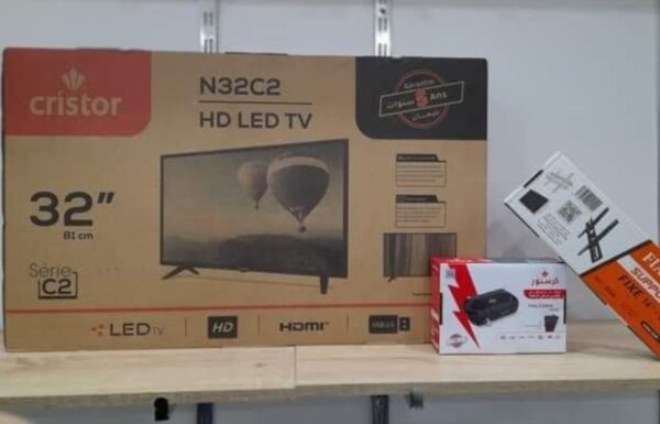 Tv Cristor 32p simple + démo Cristor th500+ Support aston Tv Cristor 32p simple + démo Cristor th500+ Support aston