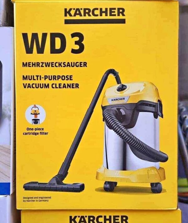 karcher WD3 inox aspirateur 1000W 19L karcher WD3 inox aspirateur 1000W 19L