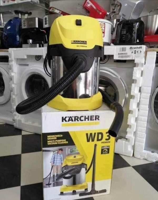 karcher WD3 inox aspirateur 1000W 19L karcher WD3 inox aspirateur 1000W 19L