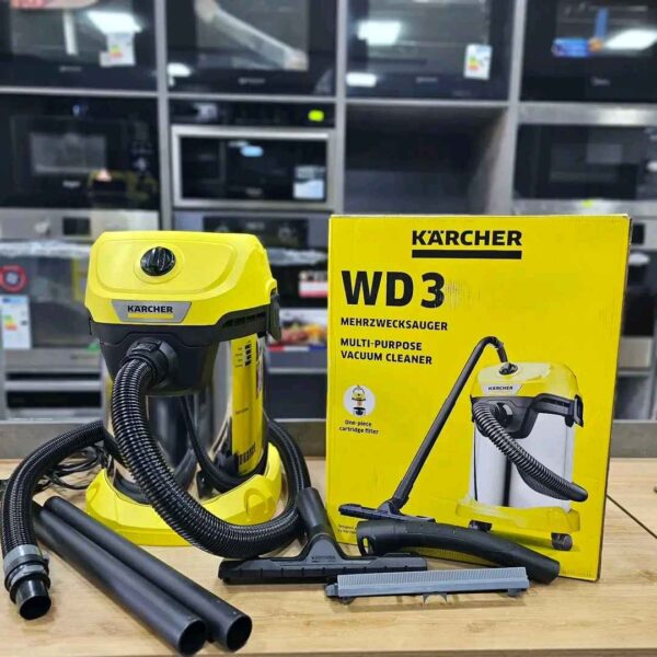 karcher WD3 inox aspirateur 1000W 19L karcher WD3 inox aspirateur 1000W 19L