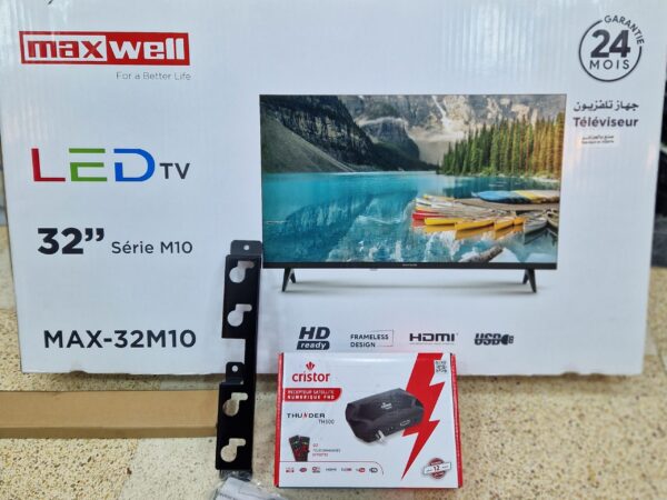 tv MAXWELL 32p sm+ démo Cristor + support 20MLSM