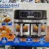 Air fryer Sonashi SAF-106 Double bacs Air fryer Sonashi SAF-106 Double bacs