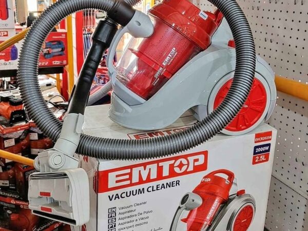 Aspirateur portable professionnel 2.5L 2000W EMTOP EVCR20258 Aspirateur portable professionnel 2.5L 2000W EMTOP EVCR20258