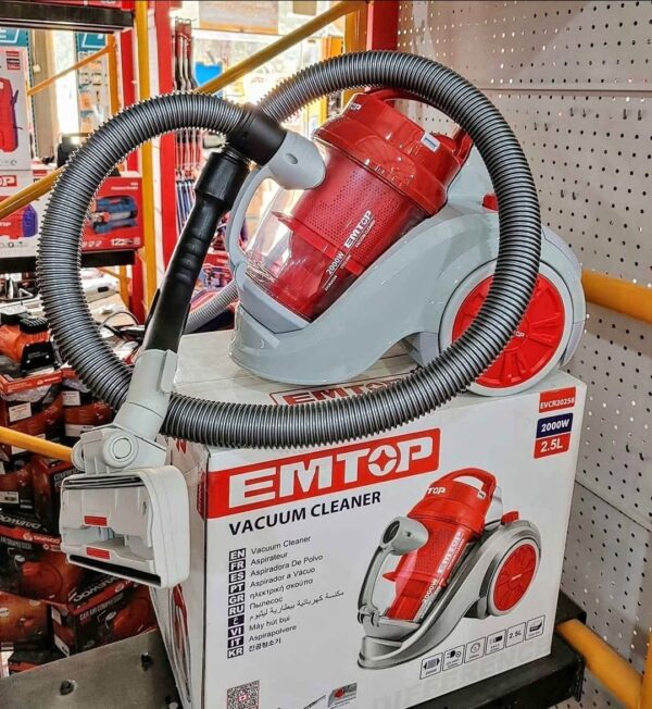 Aspirateur portable professionnel 2.5L 2000W EMTOP EVCR20258 Aspirateur portable professionnel 2.5L 2000W EMTOP EVCR20258