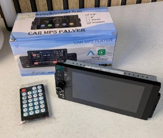 Autoradio 1 DIN MP5 Player Carplay et Android Auto Full HD Autoradio 1 DIN MP5 Player Carplay et Android Auto Full HD