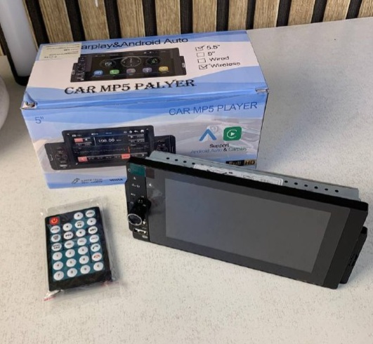 Autoradio 1 DIN MP5 Player Carplay et Android Auto Full HD Autoradio 1 DIN MP5 Player Carplay et Android Auto Full HD