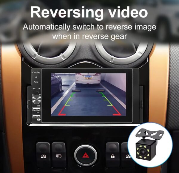 Autoradio 1 DIN MP5 Player Carplay et Android Auto Full HD Autoradio 1 DIN MP5 Player Carplay et Android Auto Full HD