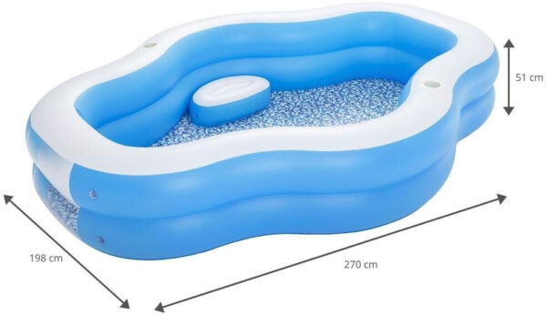 Bestway 54409 Piscine Gonflable Splashview Avec Sièges Bestway 54409 Piscine Gonflable Splashview Avec Sièges