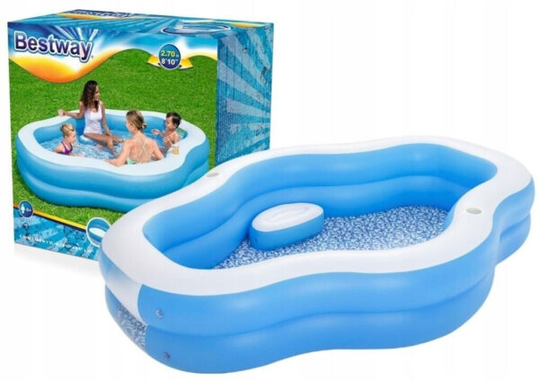 Bestway 54409 Piscine Gonflable Splashview Avec Sièges Bestway 54409 Piscine Gonflable Splashview Avec Sièges
