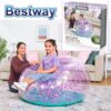 Bestway 75115Fauteuil et Chaise Gonflable Pailleté Bestway 75115Fauteuil et Chaise Gonflable Pailleté