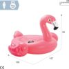 Bouée Géante Gonflable Flamant Rose Ride-On pour Piscine Intex 57558NP Bouée Géante Gonflable Flamant Rose Ride-On pour Piscine Intex 57558NP