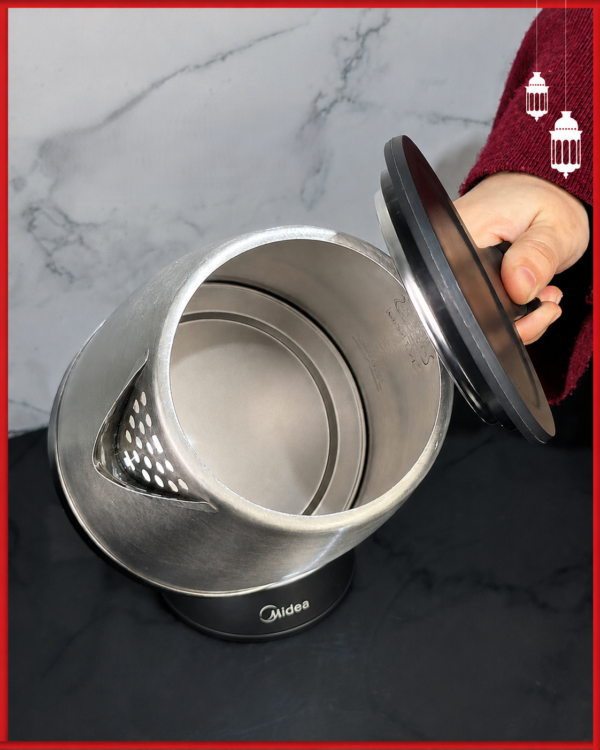 Bouilloire électrique inox 1.7L MIDEA Bouilloire électrique inox 1.7L MIDEA